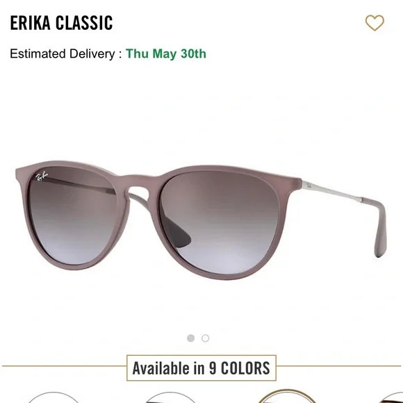 COPY - Erika style Rayban sunglasses - Picture 2 of 7